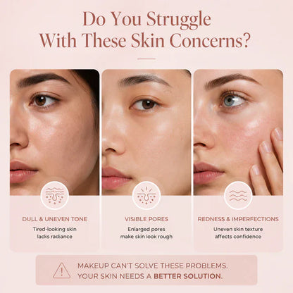 Covers redness — without the cakey foundation look