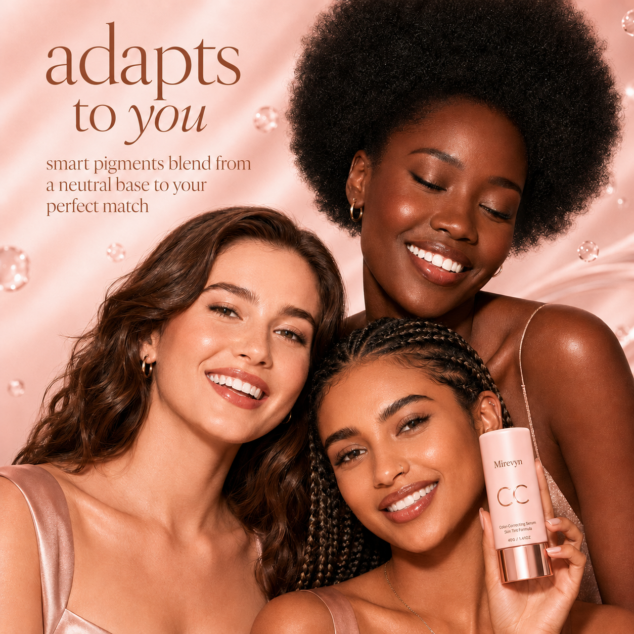 Covers redness — without the cakey foundation look