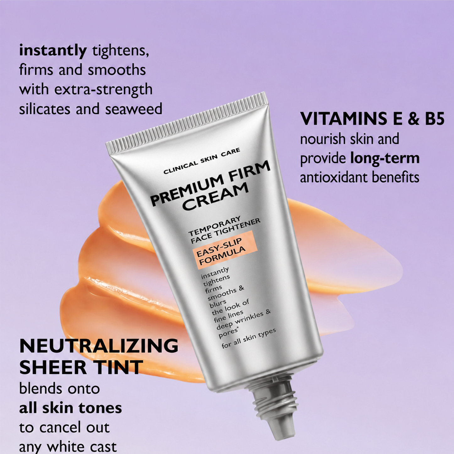 Instant Face Eye Tightener Easy-Slip Formula