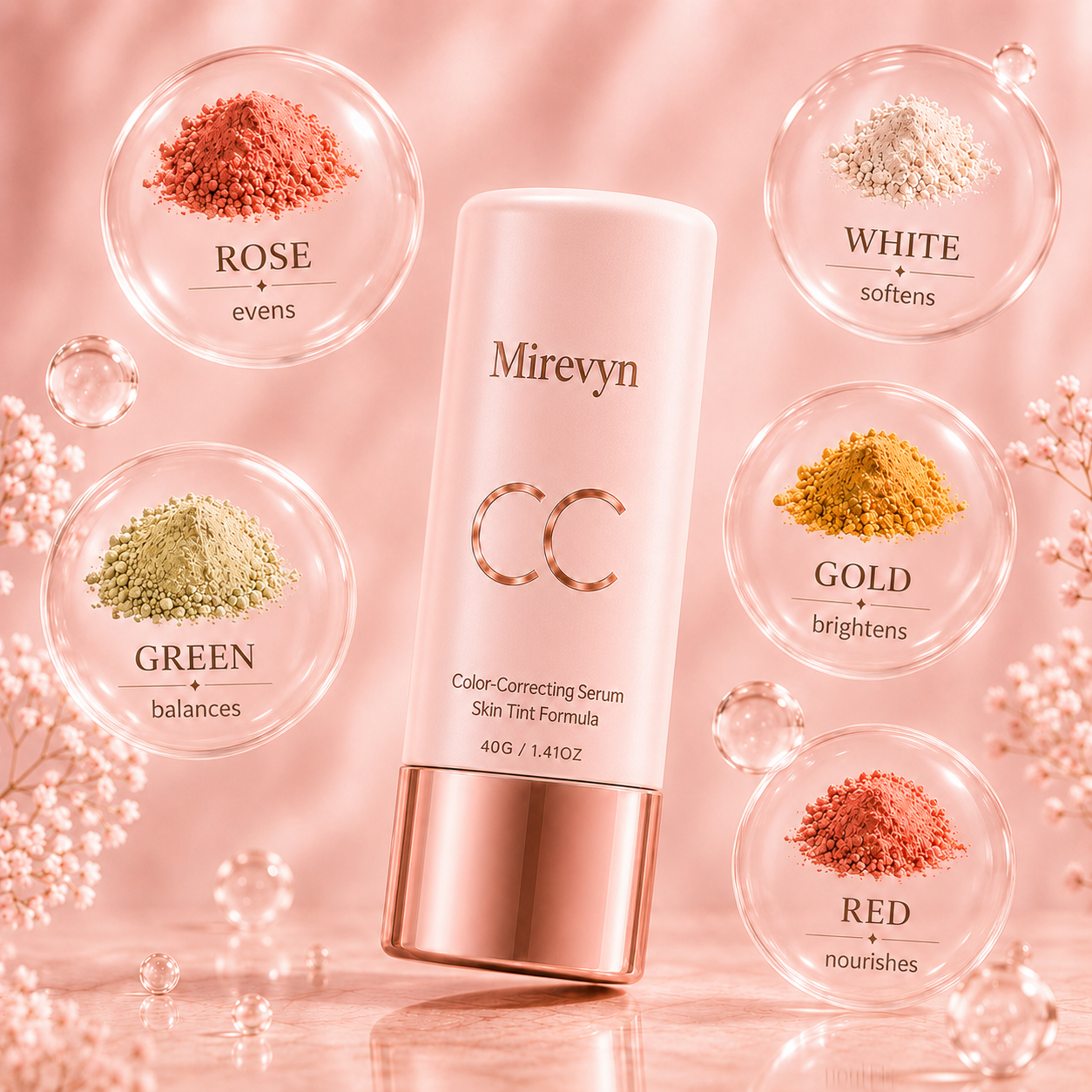 Covers redness — without the cakey foundation look