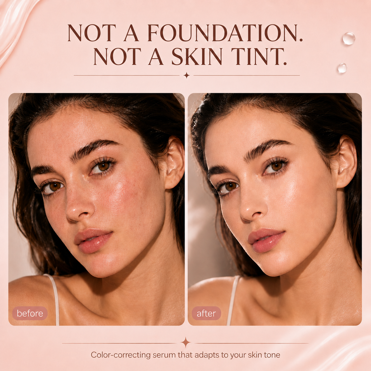 Covers redness — without the cakey foundation look