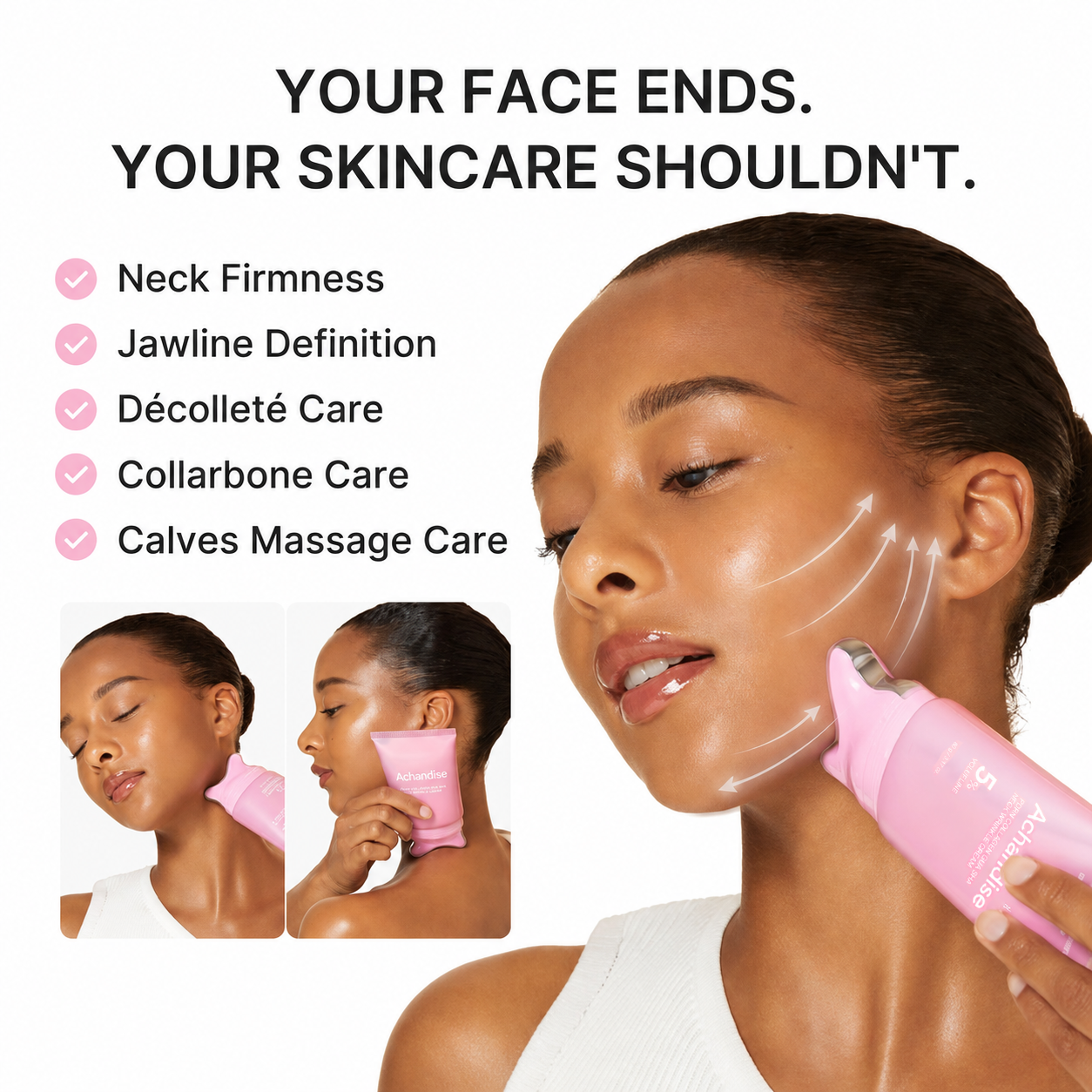 Achandise® Collagen Gua Sha Neck Wrinkle Cream
