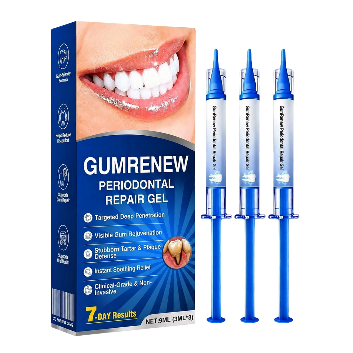 🇺🇸👨‍⚕️🦷🛡️𝗚𝘂𝗺𝗥𝗲𝗻𝗲𝘄 Periodontal Repair Gel