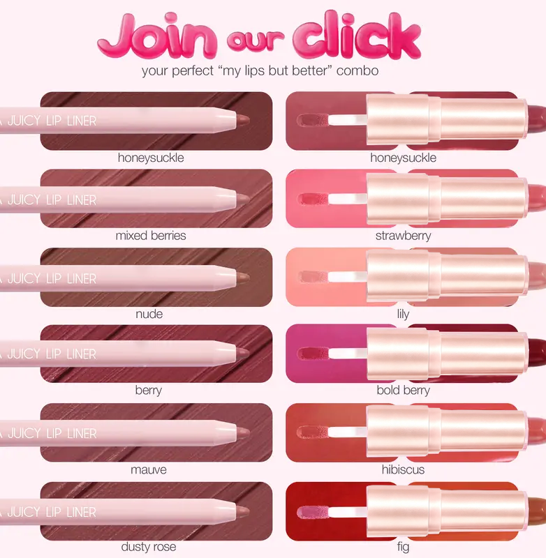 lip sculptor & liner - 3-in-1 lip combo: lip liner, lipstick & lip gloss