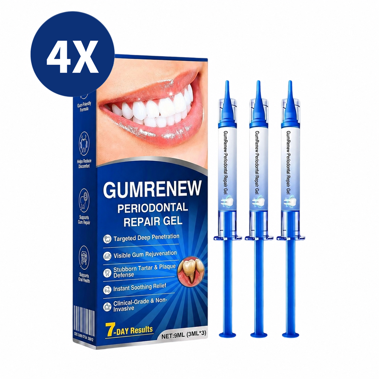 🇺🇸👨‍⚕️🦷🛡️𝗚𝘂𝗺𝗥𝗲𝗻𝗲𝘄 Periodontal Repair Gel