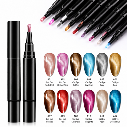 🎨🎨One Step Gel Nail Pen 3-in-1 No Extra Base Top Coat Portable Precise Brush Salon Nail At Home