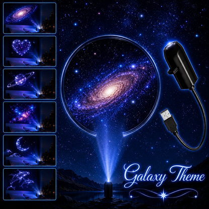 🔥✨ Last Day 50% OFF- Plug-and-Play HD Star Projecto