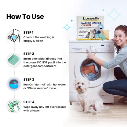 Licensedta® Washing Machine Cleaner