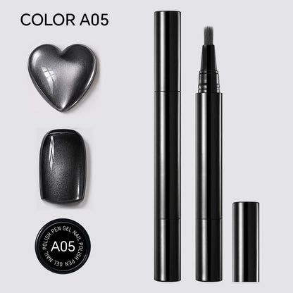 🎨🎨One Step Gel Nail Pen 3-in-1 No Extra Base Top Coat Portable Precise Brush Salon Nail At Home