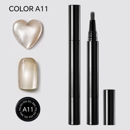 🎨🎨One Step Gel Nail Pen 3-in-1 No Extra Base Top Coat Portable Precise Brush Salon Nail At Home